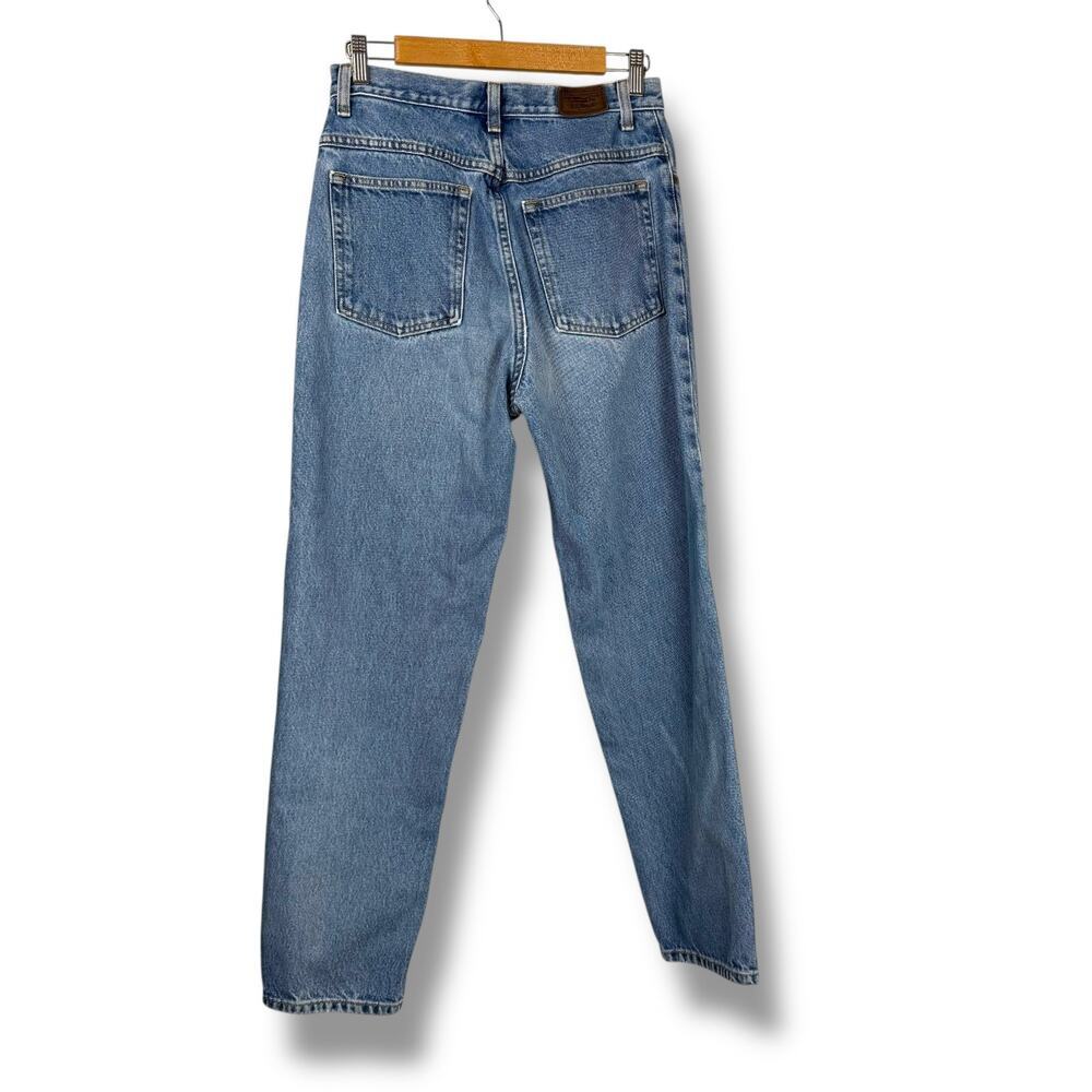 L.L. Bean Jeans Womens 10 Regular Medium Wash Classic Fit High Rise Mom Vintage - Picture 8 of 12